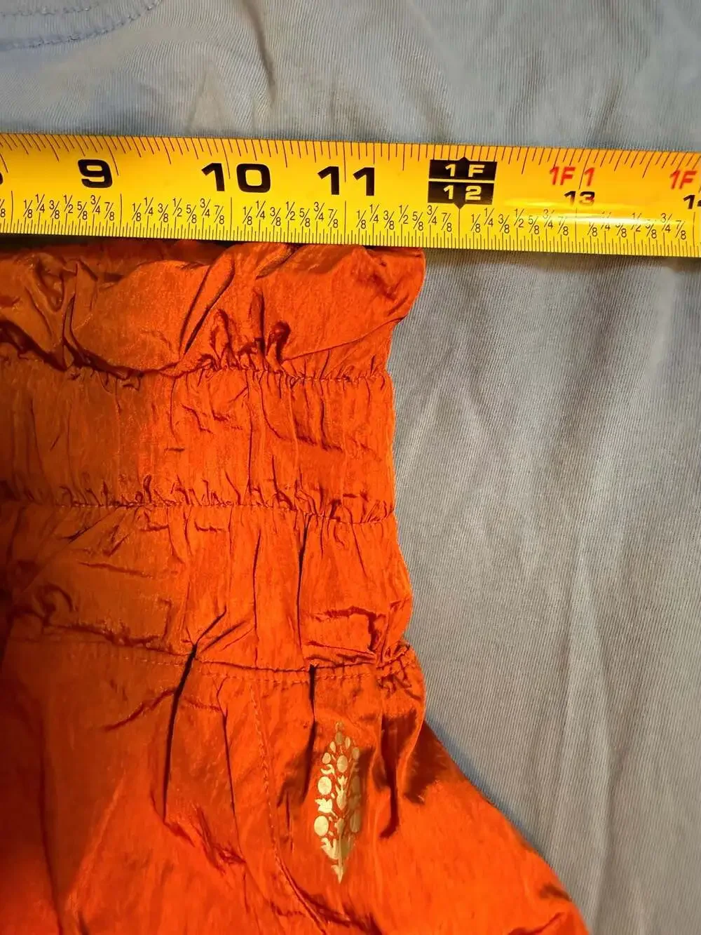 Free People FP High-Rise‎ Running Shorts Orange Size XS Activewear